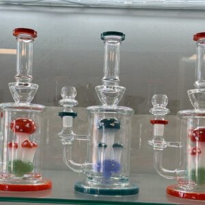 Mushroom water pipe 8"