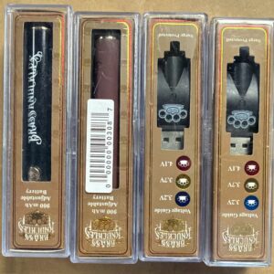 Brass battery with charge